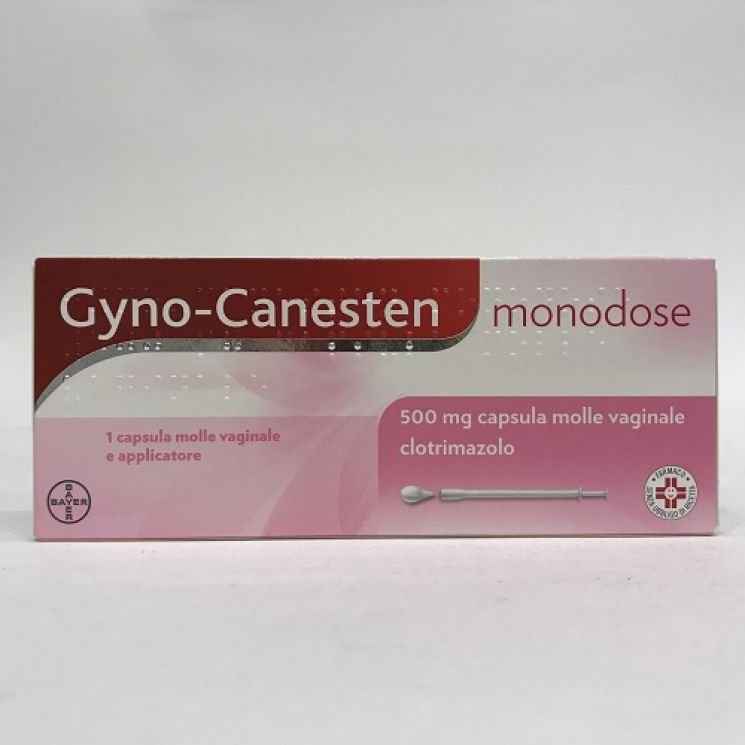 Gynocanesten Monodose Capsula Molle Vaginale Mg