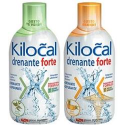 Kilocal Drenante Forte - Integratore Gusto Tè Verde da 500ml