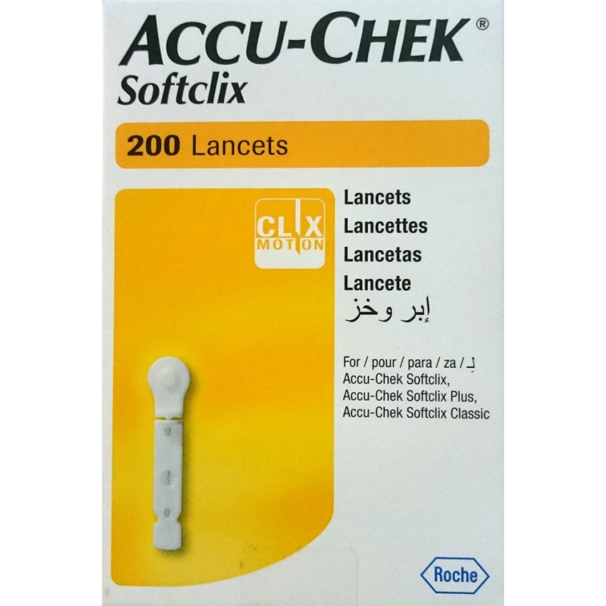 Accu-Chek SoftClix 200 Lancette Pungidito Glicemia