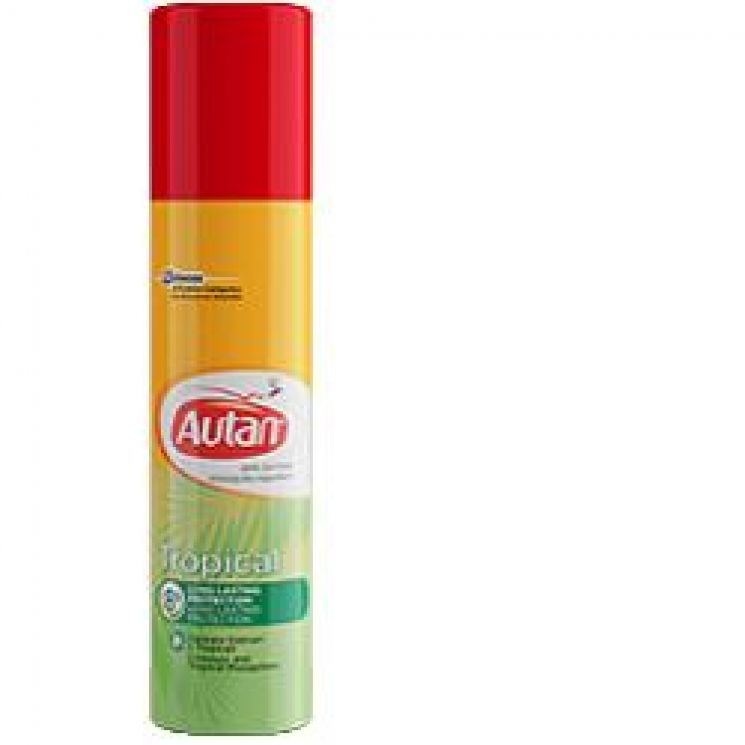 Autan Tropical Spray Antizanzare Comuni, Tigre e Tropicali, Insetto  Repellente, 1 Confezione Da 100 ml : : Salute e cura della persona