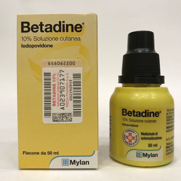 Betadine Soluzione Cutanea Flacone 1000 ml - MEDA PHARMA SPA