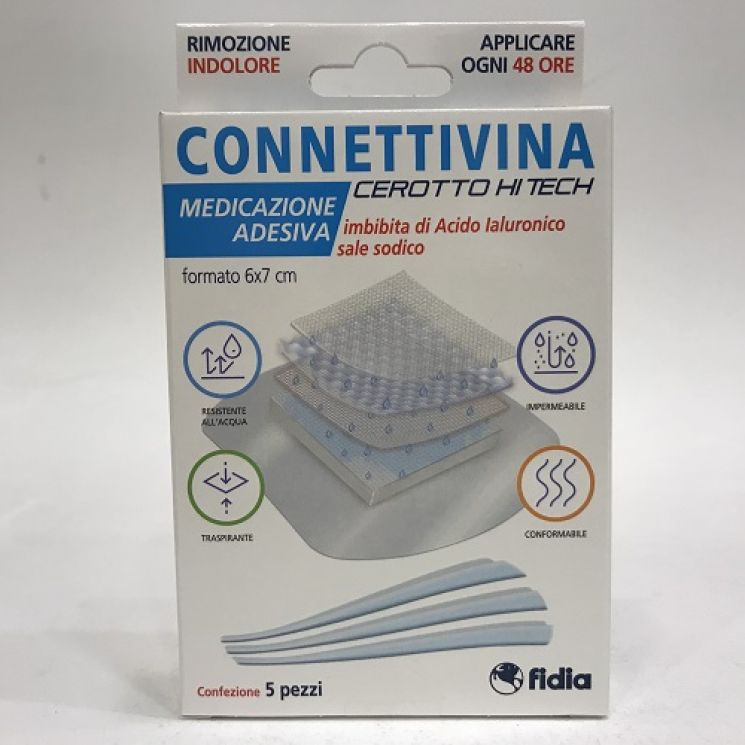 Connettivina Cerotto Hi Tech 6cm x 7cm 5 Pezzi