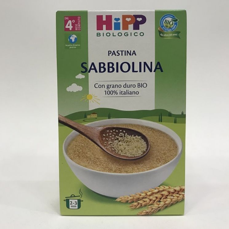 Hipp Biologico Pastina Sabbiolina 320g