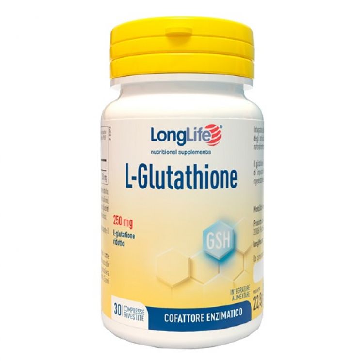 LongLife L-Glutathione 30 Compresse