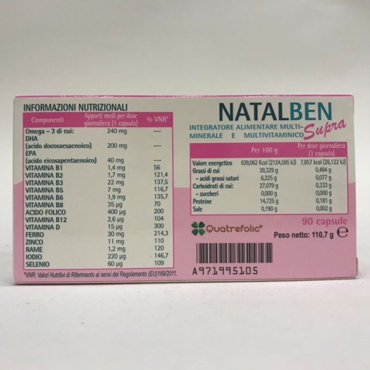 Natalben supra 90 capsule