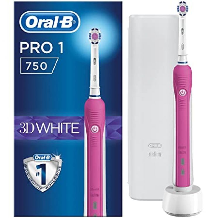 Oral-B Pro1 750 Spazzolino elettrico Rosa