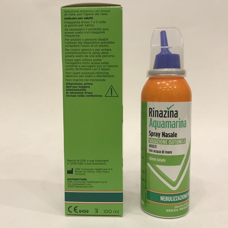 Rinazina Aquamarina Soluzione Isotonica Aloe