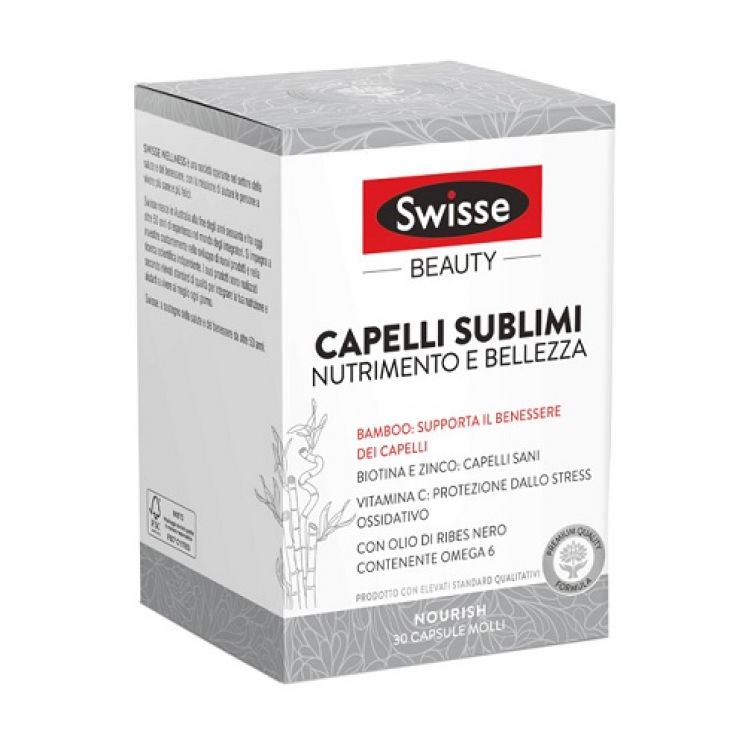 Swisse Beauty Capelli Sublimi Nutrimento e Bellezza 30 Capsule