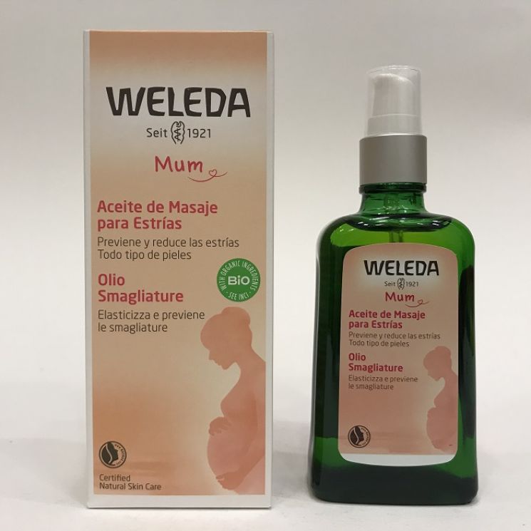 Weleda Mum Olio Smagliature Gravidanza 100ml