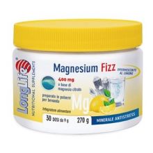 Longlife Magnesium Fizz 270g Magnesio e zinco 
