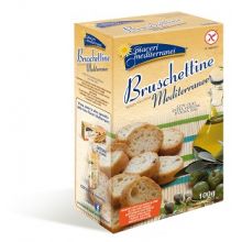 PIACERI MEDIT BRUSCHETTINE100G Altri alimenti senza glutine 