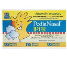 PEDIANASAL IPER SOL 15FL 5ML Flaconcini, gocce, pomate e spray per il nasino 