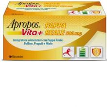 APROPOS VITA+ PAPPA REALE 500MG 10 FLACONCINI DA 10ML Prevenzione e benessere 