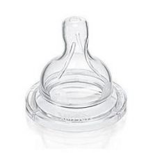 Avent Tettarella Flusso Veloce in Silicone 4 Fori 2 Pezzi Biberon e accessori 