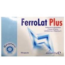 Ferrolat Plus 20 Capsule Integratore Ferro 