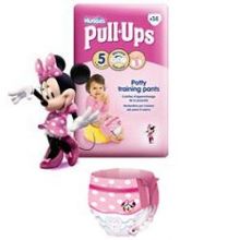 HUGGIES PULL UPS GIRL MUTANDINA ASSORBENTE DA 8KG A 15KG 29 PEZZI Pannolini 