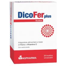 Dicofer Plus 20 Bustine Orosolubili Integratore Ferro 