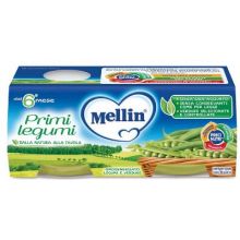 MELLIN OMOG PRIMI LEGUMI 2X80G Omogeneizzati di verdura 