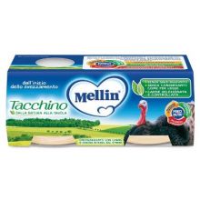 MELLIN OMOG TACCHINO 2X80G Omogeneizzati di carne 