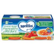 MELLIN PRIMOSUGO POM/VERD2X80G Sughi per bambini 