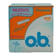 OB APPLICATORE SUPER 16PZ Assorbenti interni 