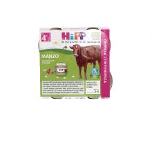 HIPP BIO OMOG MANZO 4X80G Omogeneizzati di carne 