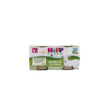 Hipp Bio Omogeneizzato Agnello con Verdure 2 x 80g Omogeneizzati di carne 