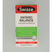 SWISSE ENTERO BALANCE 20CPS Fermenti lattici 