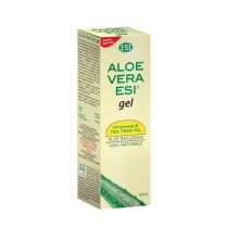 Aloe Vera Esi Gel Con Vitamina E e Tea Tree Oil 100ml Pomate erboristiche ed elisir 