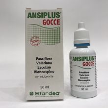 Ansiplus Gocce 30ml Calmanti e sonno 