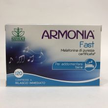 Armonia Fast Melatonina 120 Compresse Calmanti e sonno 