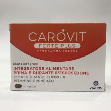 Carovit Forte Plus Programma Solare 30 Capsule Integratori per la Pelle 