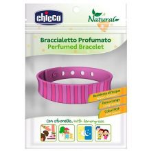 Chicco Natural Bracciale in Silicone Profumato Alla Citronella Prodotti essenziali per i bambini 