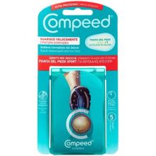 Compeed Cerotti Vesciche Pianta del Piede Sport 5 Pezzi Cerotti 