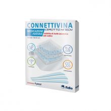 Connettivina Cerotto Hi Tech 10cm x 10cm 4 Pezzi Medicazioni avanzate 