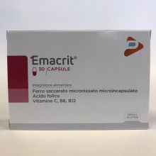 Emacrit 30 Capsule Integratore Ferro 