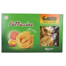 GIUSTO SENZA GLUTINE FETTUCCINE ALL UOVO 250G Pasta senza glutine 