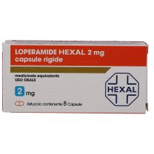 Loperamide Hexal 8 Capsule 2 mg Farmaci Antidiarroici 