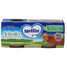 MELLIN OMOG VITELLO 2X80G Omogeneizzati di carne 