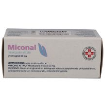 Miconal 15 Ovuli vaginali 50mg Composizione Capsule e ovuli 