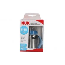 Nuk Biberon Bevimpara Inox 150 ml Set pappa e accessori 