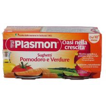 PLASMON SUGH POMOD/VERD80GX2PZ Sughi per bambini 