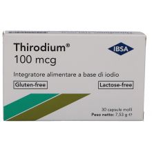 Thirodium 100mcg 30 Capsule Molli Polivalenti e altri 