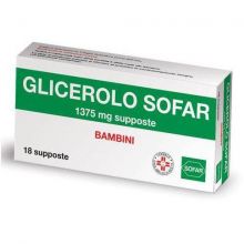 Glicerolo Bambini 18 Supposte 1375mg Lassativi 