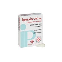 Lomexin 6 Capsule molli vaginali 200mg Capsule e ovuli 