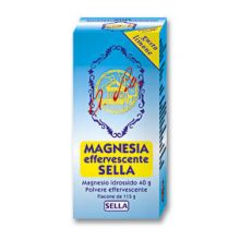 Magnesia Sella Effervescente Limone 115g Antiacidi 