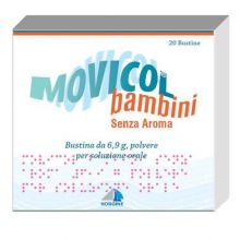 Movicol Senza aroma Bambini 20 Bustine Lassativi 