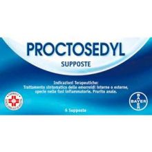 Proctosedyl 6 Supposte  Antiemmorroidari 