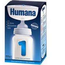 Humana 1 Latte Per Lattanti Con LCP - GOS - Nucleotidi 800 g codice 932028943 Latte per bambini 