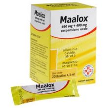 Maalox 20 Bustine 460mg+400mg Antiacidi 